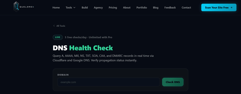 DNS Health Checker