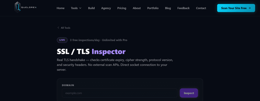 SSL/TLS Inspector